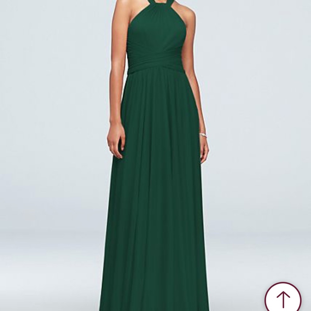 NWT Size 12 David’s Bridal Bridesmaid halter dress